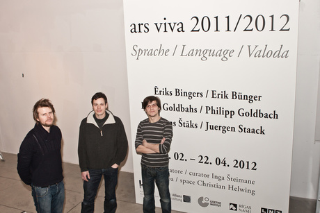 ars viva 11/12 - Sprache/Language, Riga Art Space © the artists ars viva 11/12 - Sprache/Language, Riga Art Space © the artists